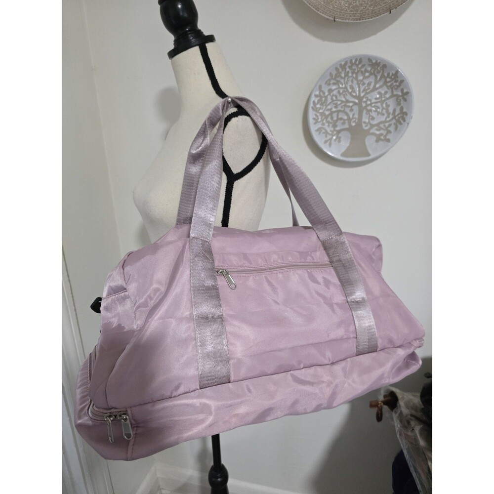 Nice M.A.N.I.Y. PINK Travel Duffle Waterproof XL Gym CarryOn Tote Overnite Bag
